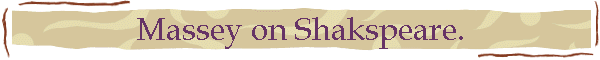 Massey on Shakspeare.